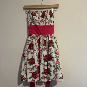 Strapless Betsey Johnson Dress
